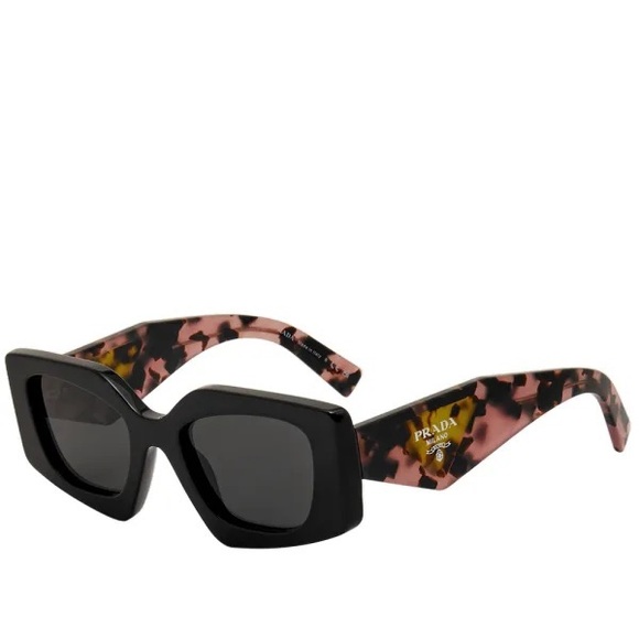 New - PRADA EYEWEAR PR 15YS SUNGLASSES
BLACK & PINK - Picture 3 of 16
